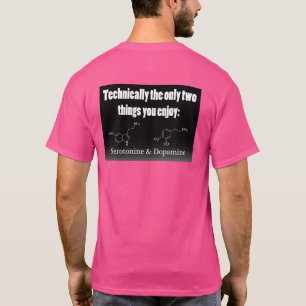 Tussen een Vibe en een Ineenstorting" Sticker T-shirt