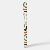 Tussen-euwse moderne golvende abstracte telefoonho Case-Mate iPhone case (Achterkant / Links)