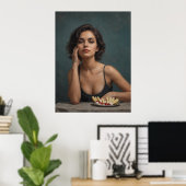 Tussen Gedachte en Smaak Poster (Thuiskantoor)