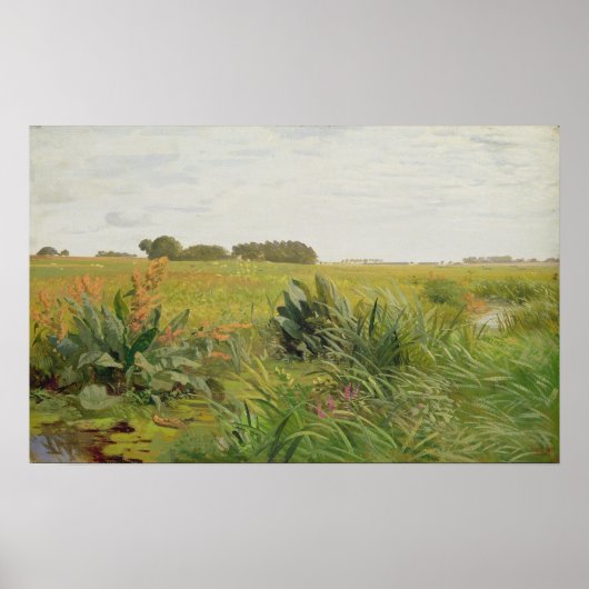 Tussen Geest en Marsh, c.1880 Poster (Voorkant)