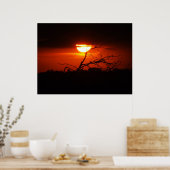 Tussen het donkere Poster (Keuken)