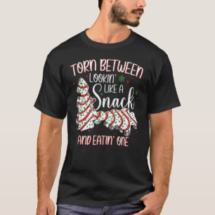 Tussen het kijken als een snack of het eten van éé t-shirt