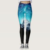 Tussen het melkwegstelsel en de berg leggings (Voorkant)