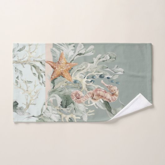 Tussen het zeewier bad handdoek (Handdoek)