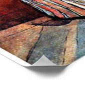 Tussen Kerstmis en New Aco, Carl Larsson art Poster (Hoek)