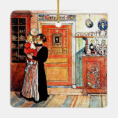 Tussen Kerstmis en New Aco, Keramisch Ornament (Achterkant)