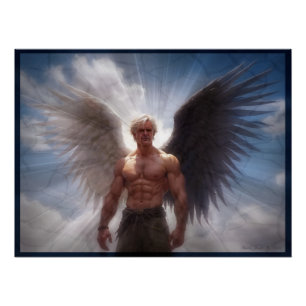 Tussen Licht en Duisternis Perfect Poster