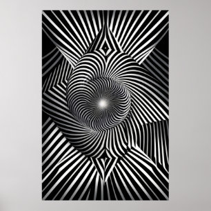 Tussen lijnen en dimensies poster