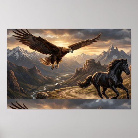 Tussen lucht en steen poster (Voorkant)