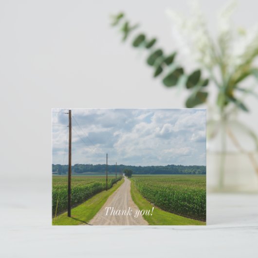 Tussen Maisvelden Briefkaart (Staand voorkant)