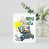 Tussen Matuur en Imature Briefkaart (Staand voorkant)