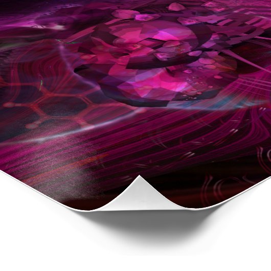 Tussen Poster voor perfecte afmetingen (Hoek)