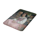 Tussen rijkdom en liefde (door Bouguereau) Badmat (Gekanteld)