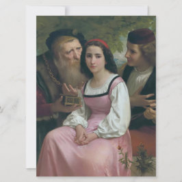 Tussen rijkdom en liefde (door Bouguereau) Kaart