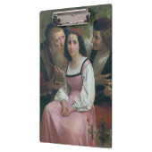 Tussen rijkdom en liefde (door Bouguereau) Klembord (Links)