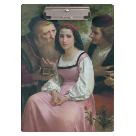 Tussen rijkdom en liefde (door Bouguereau) Klembord