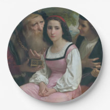 Tussen rijkdom en liefde (door Bouguereau)
