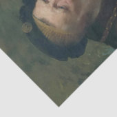 Tussen rijkdom en liefde (door Bouguereau) Tissuepapier (Detail)