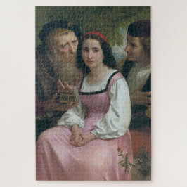 Tussen Rijken en Liefde (door Bouguereau) Legpuzzel