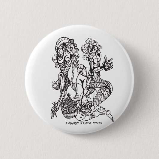 Tussen Ronde Button 5,7 Cm (Voorkant)