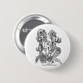 Tussen Ronde Button 5,7 Cm (Voorkant /achterkant)