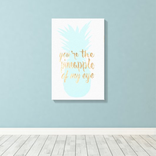 Tussen Rood I Canvas Afdruk (Insitu (Houten vloer))