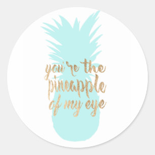 Tussen Rood I Ronde Sticker