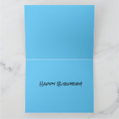 Tussen rots en hemel, klimmer 18th Birthday-kaart Kaart (Binnen)