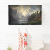 Tussen Sierra Nevada Californië berglandschap Spandoek (Insitu)