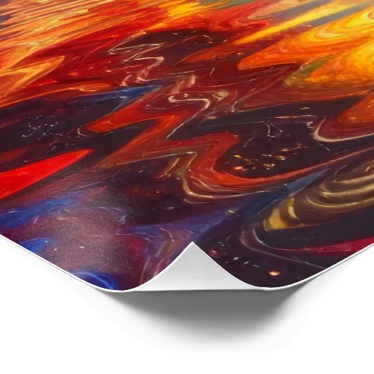 Tussen spiegel en geheugen perfect poster (Hoek)