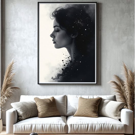 Tussen stilte en sterren poster