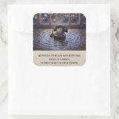 Tussen Stimulus en Respons — Frankl Sticker (Tas)