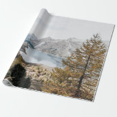 TUSSEN TWEE MOUNTAINEN CADEAUPAPIER (Uitgerold)