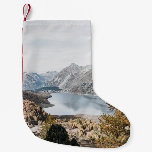 TUSSEN TWEE MOUNTAINEN KLEINE KERSTSOK (Voorkant)