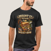 Tussen twee sneetjes brood T-shirt (Voorkant)