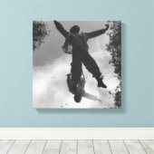 Tussen Twee Werelden-01 Canvas Afdruk (Insitu (Houten vloer))