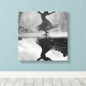 Tussen Twee Werelden-02 Canvas Afdruk (Insitu (Houten vloer))