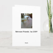 Tussen vrienden kaart (Achterkant)
