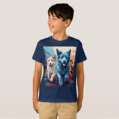 Tussen vrienden t-shirt (Voorkant volledig)