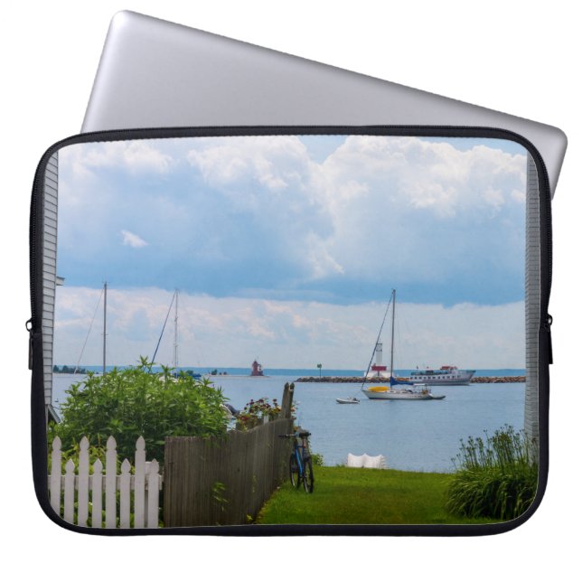 Tussen woningen laptop sleeve (Voorkant)