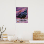 Tussen Worlds Raven Print door Michaeline McDonald (Keuken)