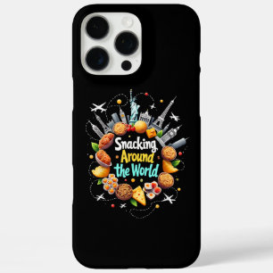 Tussendoortjes rond de wereld Fastfood Reizen Reiz iPhone 16 Pro Max Hoesje