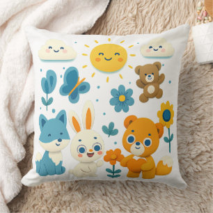 Tussenkussenovertrek 'Whimsical Woodland Friends Z Kussen
