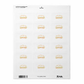 Tussenlaag voor sandwich etiket (Full Sheet)