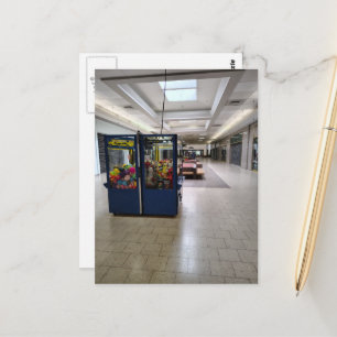 Tussenruimte Verdrietige Verlaten Winkelcentrum Sp Briefkaart
