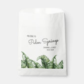 Tussentijdse banaan Leaf Weddenschap Welkom Favor  Bedankzakje (Voorkant)