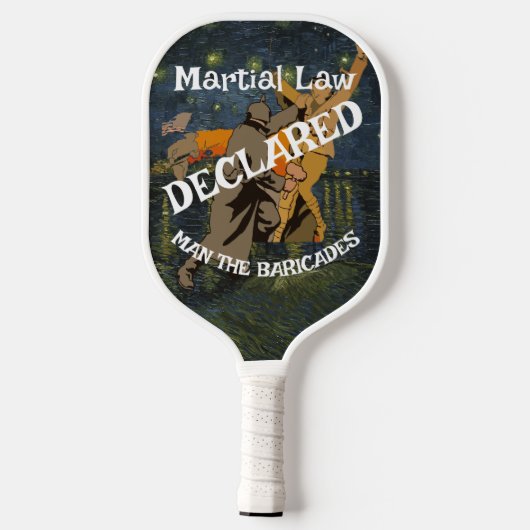 Tussentijdse verkiezingen geannuleerd 2026 Trump-o Pickleball Paddle (Achterkant)