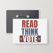 Tussenverkiezingen VS Button (Voorkant / Achterkant)