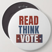 Tussenverkiezingen VS Ronde Button 6,0 Cm (Voorkant /achterkant)