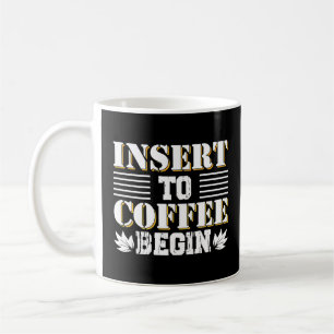Tussenvoegsel aan Koffie begint Koffieochtendcitaa Koffiemok
